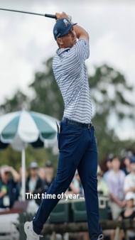 Bryson DeChambeau at the Masters 2025 in Augusta National. Source: Instagram